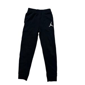 Nike Jordan Kids Black Sweatpants Size 8